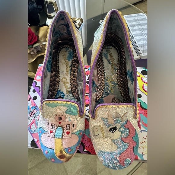 Irregular Choice Glitter Star Heels - Picture 2 of 7